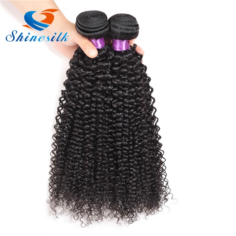 Burmese Kinky Curly Human Hair Bundle Bulk Hair Human Hair Braiding No Weft Kinky Curly Hair Extensions