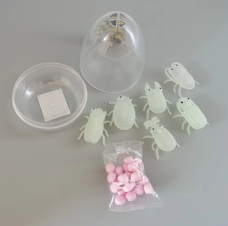 Sedex 4p Factory Plastic Small Toys with Candy OEM Necklace Jewelry Toys for Promotion