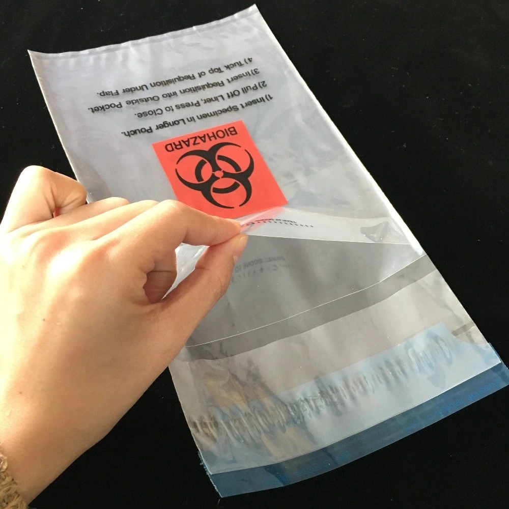 Transparente Kunststoff PE LDPE selbstklebende Dichtung Kleidung Verpackung