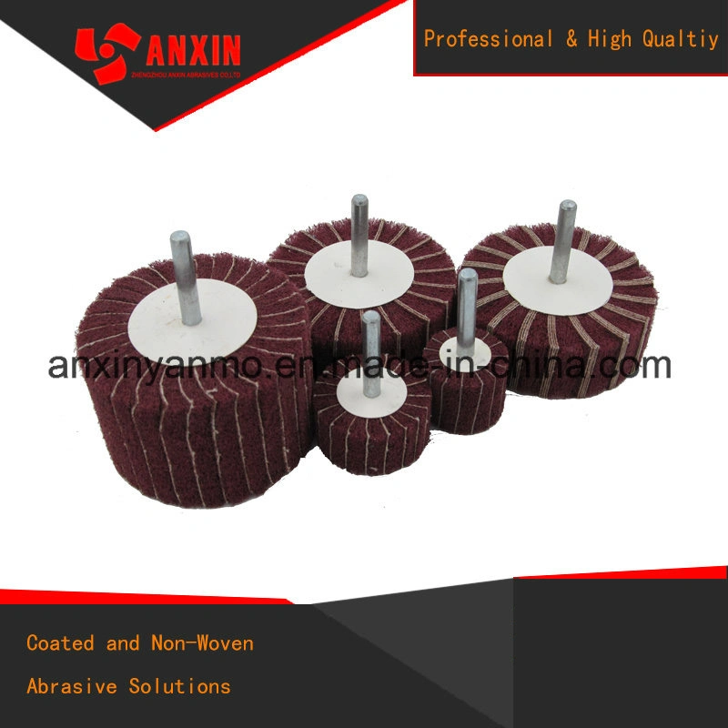 Anxin Non-Woven Flap Wheel for Stainless Steel