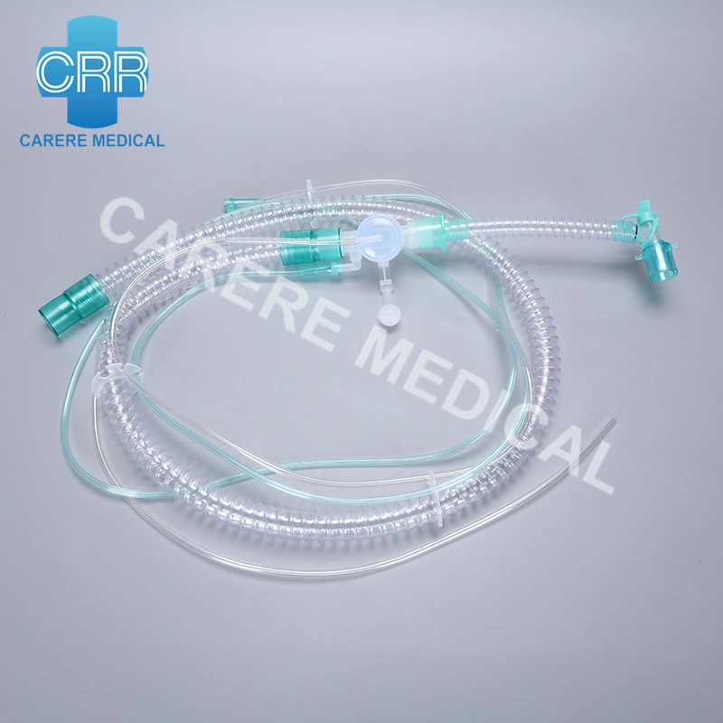 Medical Products Surgical Use Disposable Anesthesia Ventilator Breathing Circuit with Exhalation Valve Water Trape Nebulizer and Line CE ISO