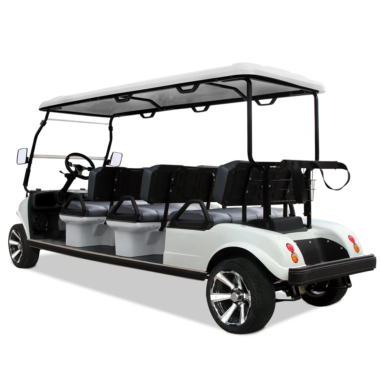 2023 Street Legal Golf Cart Electric Vehicle 6 Seats Sightseeing Car