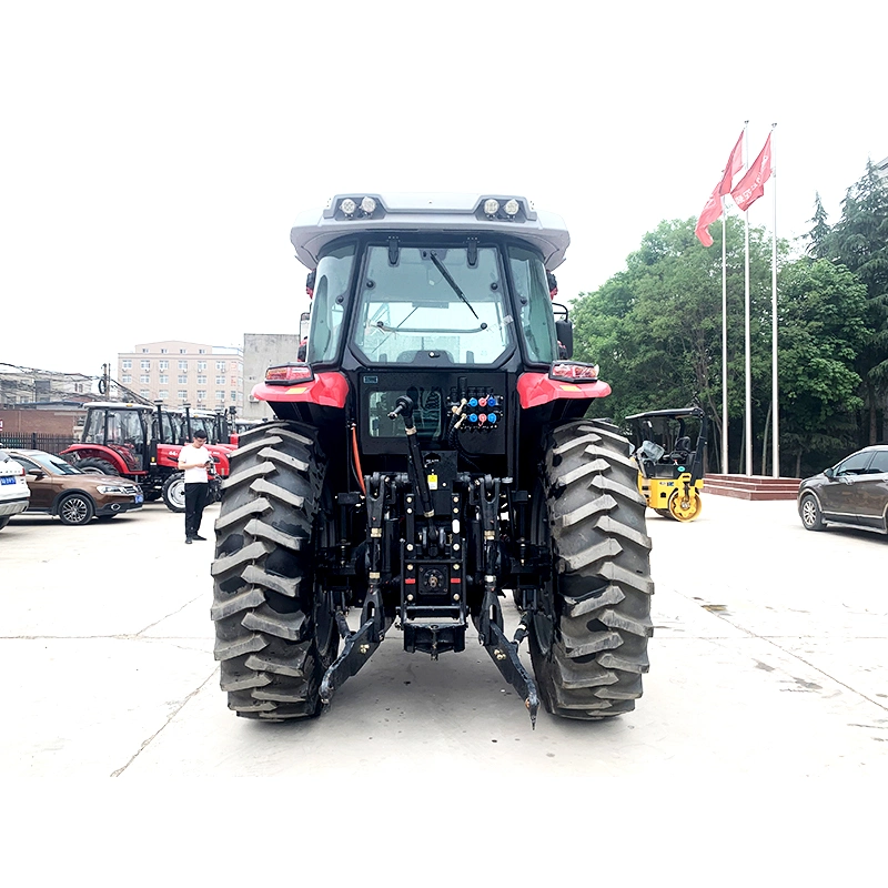 180 CV de 200 HP de alta calidad de gran tamaño de 240 CV Gran Tractor Tractor agrícola de 6 cilindros Maquinaria Agrícola Tractor Precio