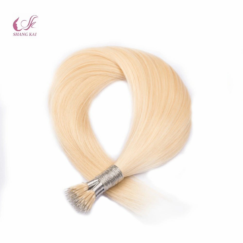 Nano Ring Cuticle Hair Extensions Remy Human Hair