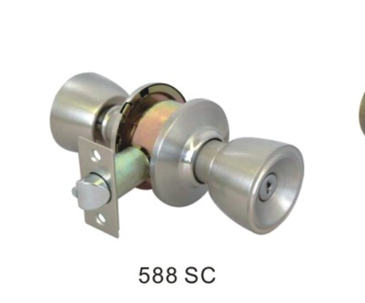 H587ss Knob Lock Door Handle Silver Cheap