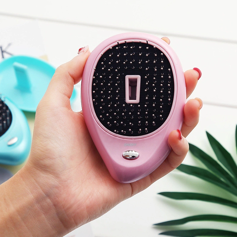 Tragbare Beauty-Produkte Kopf-Massagegerät Elektrische Ionische Haarbürste Elektrische Vibration Massager Kamm für Müdigkeit Entlasten professionelle Haarglätter Haarbürste