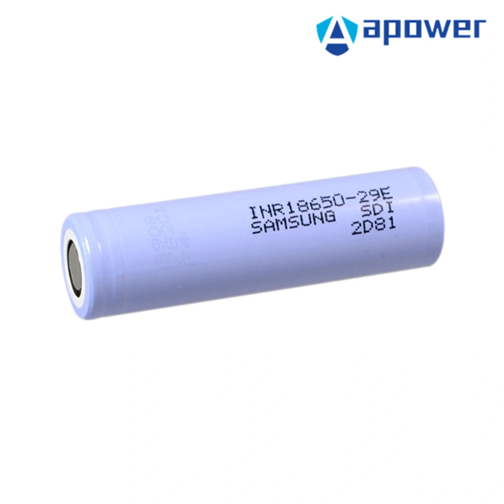 A Grade SDI Inr18650 Battery 2900mAh Inr 18650 29e for Samsung