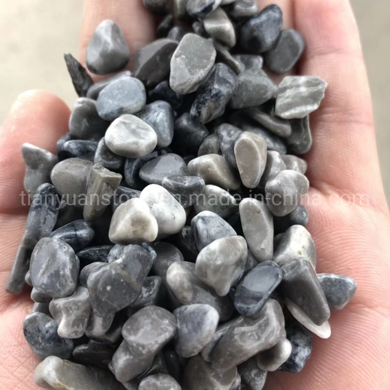 High Glossy Polished Black Pebble for Home Decoration, Garden Floor, Landscape