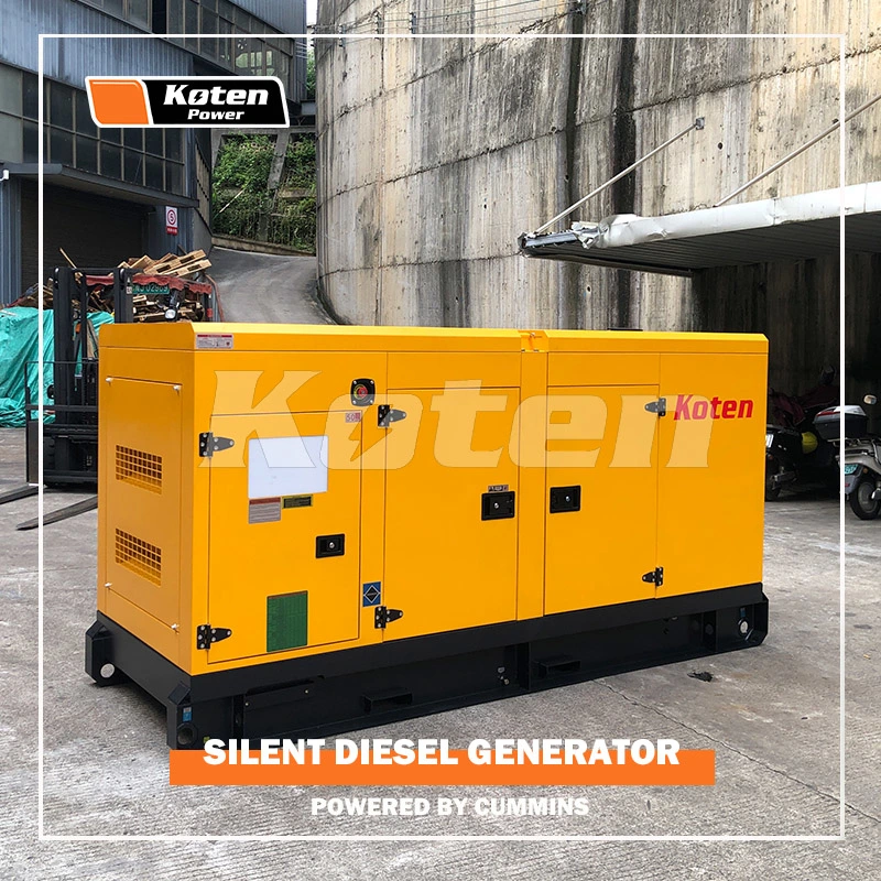 Standby 150kVA Silent Diesel Genset Powered by Qsb5.9-G3 with Stage 3 Emission