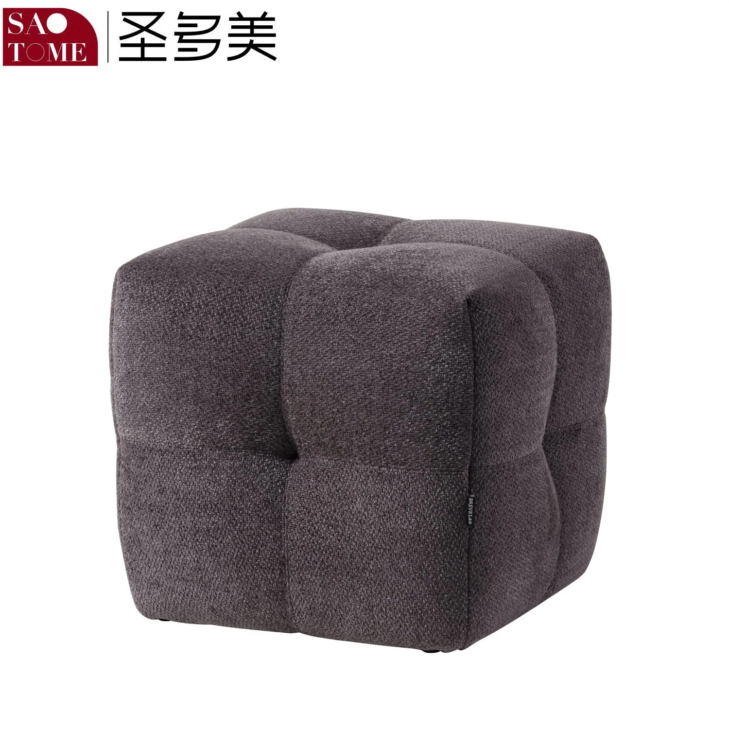 Modern Fashion Living Room Furniture Cloth Square Pedal