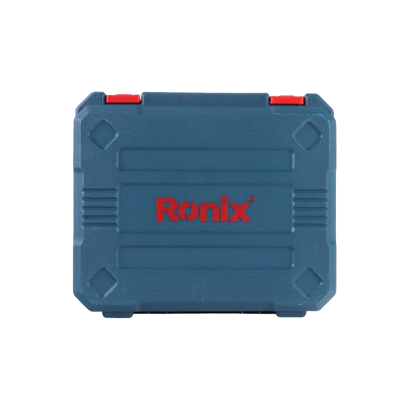 Ronix 8906 20V de litio sin escobillas de choque eléctrico conductor eléctrico de mano inalámbricos destornillador taladro de perforación de empujador de impacto