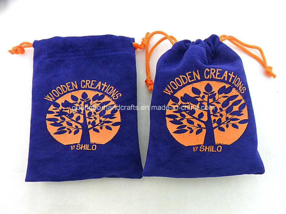 Small Promotion Drawstring Bag Velvet Pouches Pouch Bag