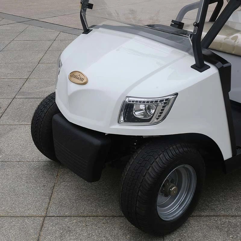 Manufacture Marshell New Model Factory Price 4kw AC Motor Sightseeing Classic Lifted Cart Electric Golf Car with 2 Seats CE Approved (DG-M2)