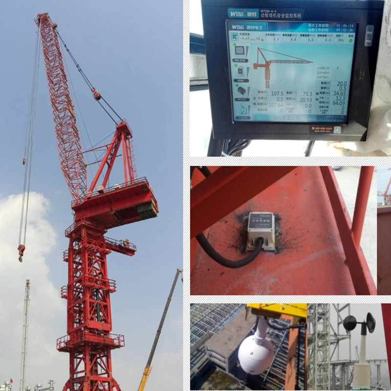 Comansa Crane Safe Load Indicator System for 5t Luffing Boom Tower Crane