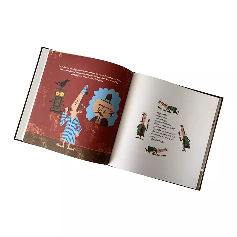 Custom Hardcover Kids Story Books Color Book Printing Children Story Book Printing