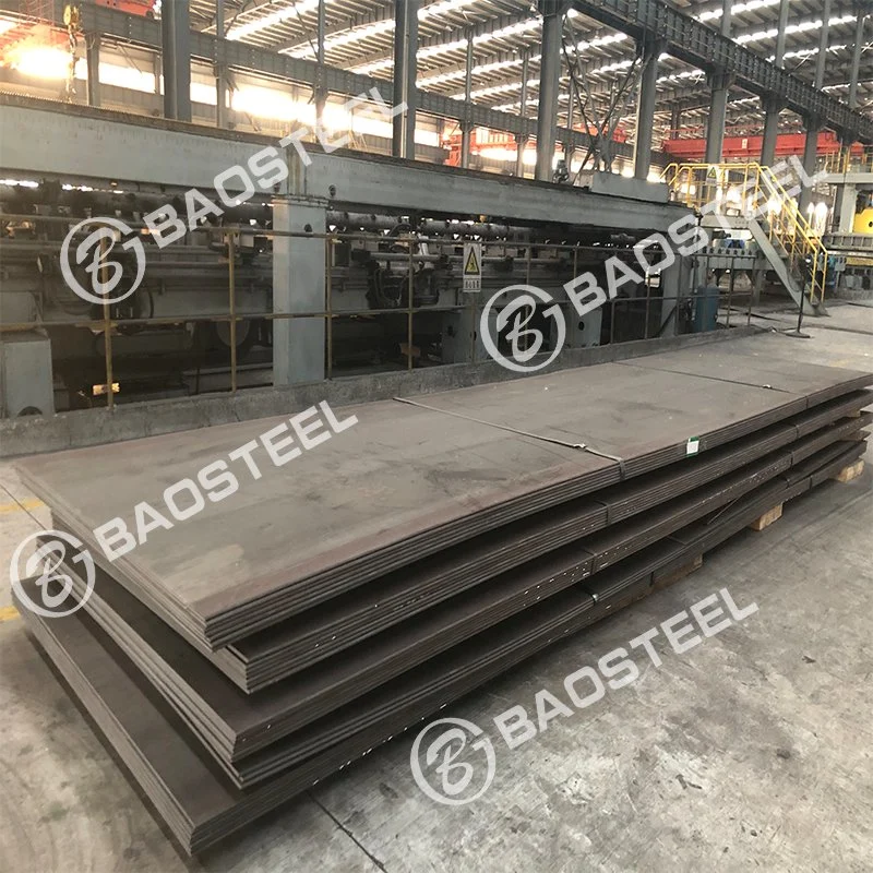 Q235 Q390A Q390b Q390c Carbon Steel Plate Black Painted/Galvanized Carbon Steel Plate