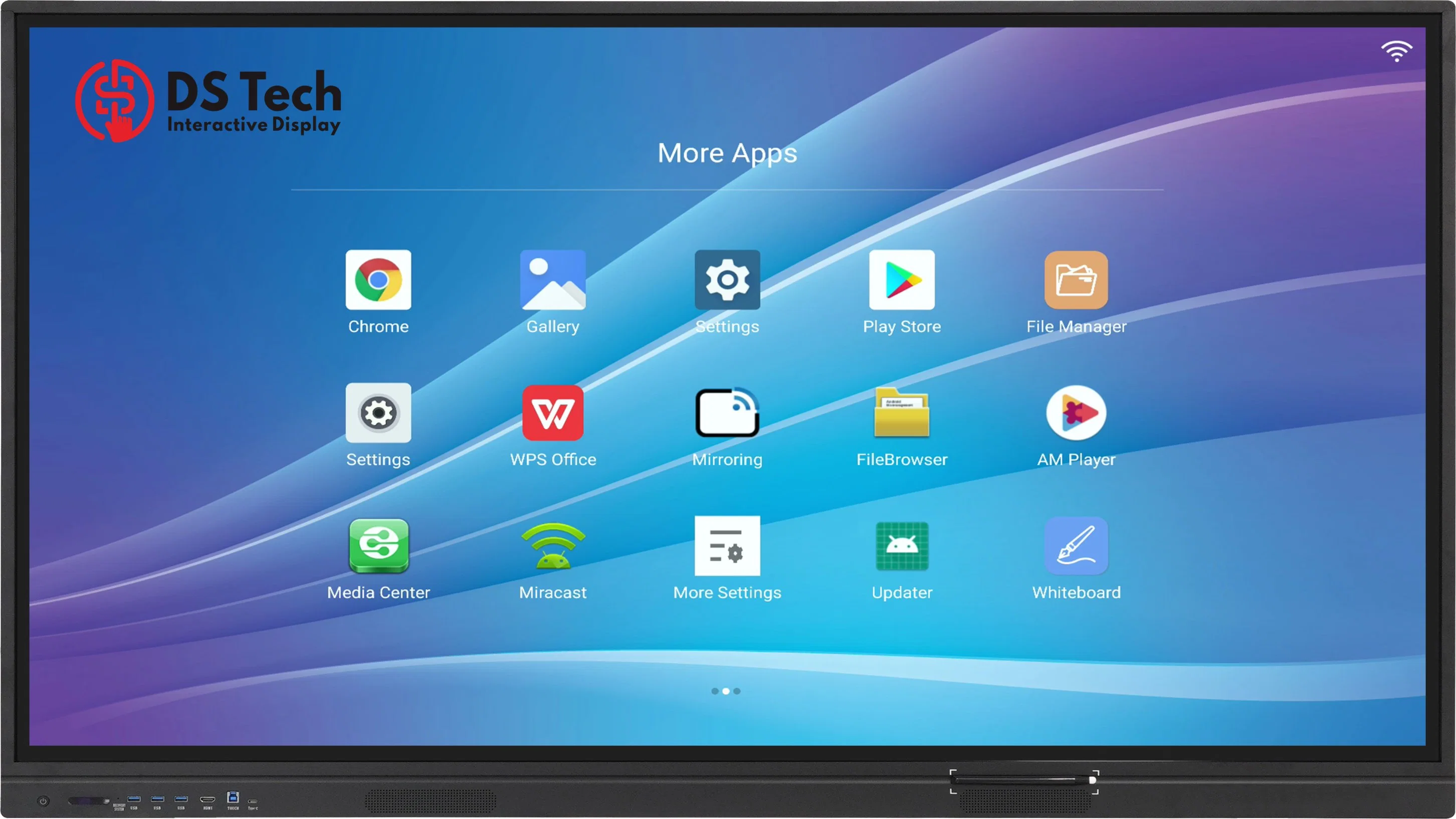 OEM Factory TV 4K Display Interaktive Flachbildschirm Digital Signage Schreiben LCD Whiteboard Touchscreen Smart Board für Lehre und Besprechung