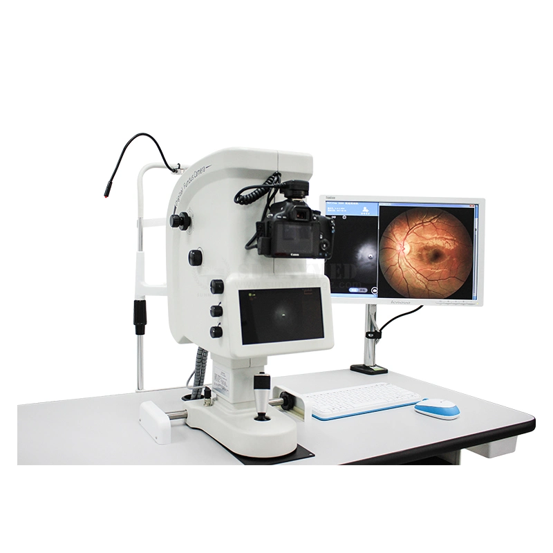 SY-V036A Equipo oftálmico de alta calidad Cámara Digital Eye Auto Fundus Para el hospital