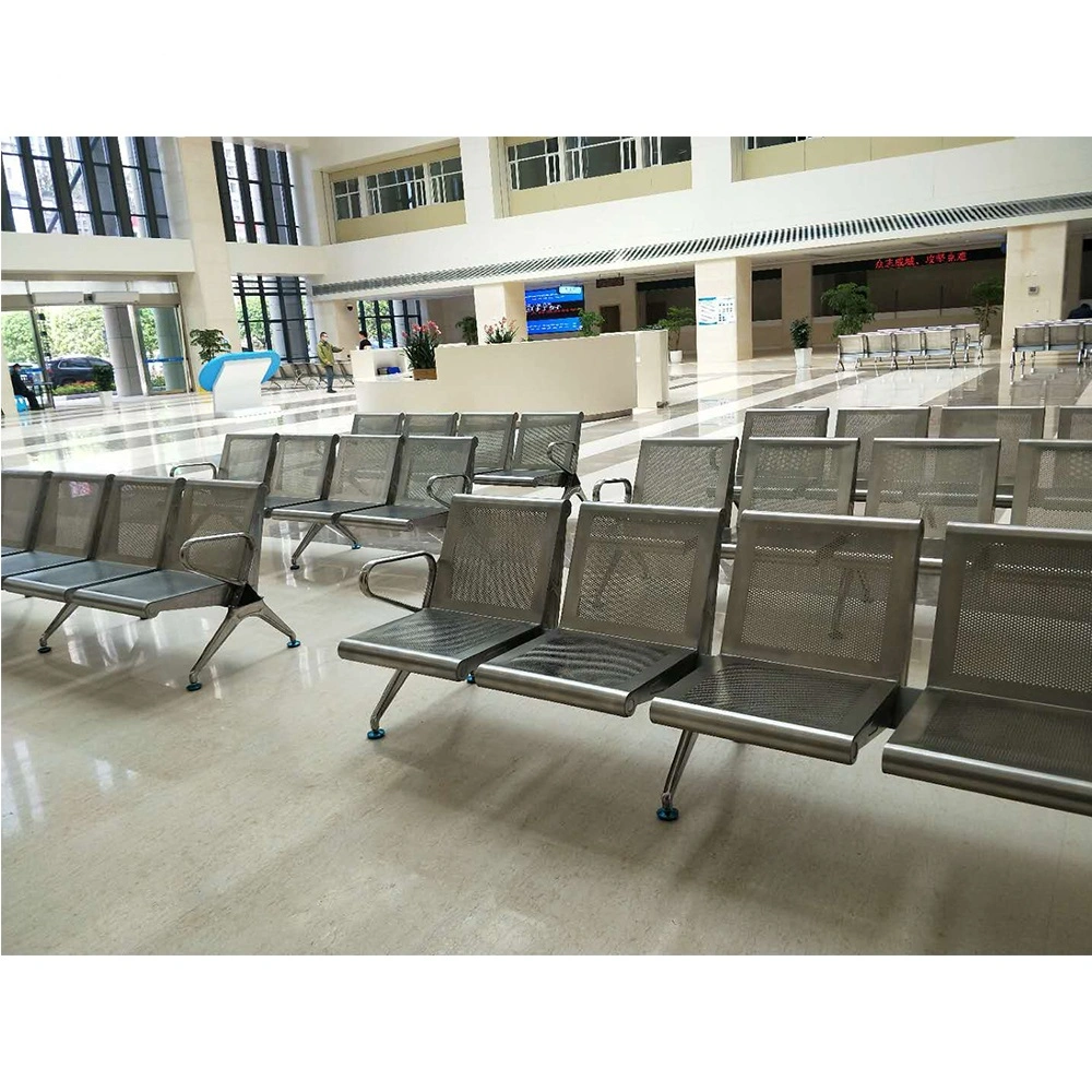 Hospital Waiting Room Public Three in One Bench Seats Metal Waiting Chair