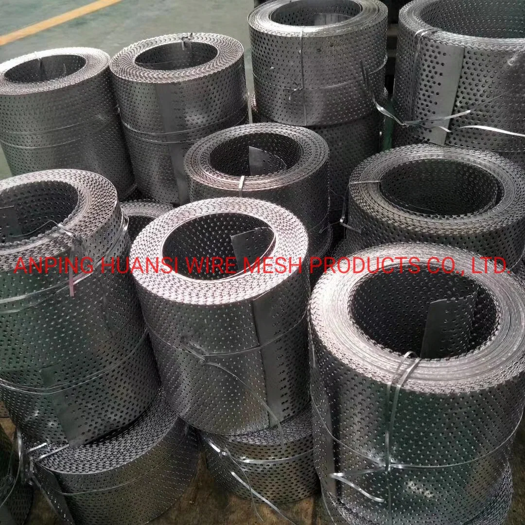 Roll-Type Stainless Steel Perforated Metal Sheet for Filtration and Screening