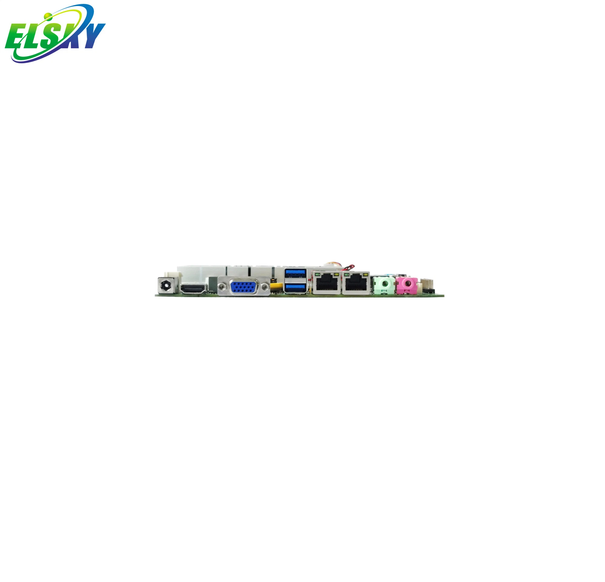 Elsky Mini Itx Motherboard 1037f Dual Cores DDR3 Board 1.8GHz 2117u DC 12V SATA2.0 Msata Lvds 2*RS232 COM for Industrial