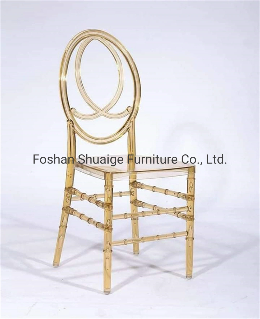 Modern Furniture Clear Acrylic Frame Outdoor Garden Wedding Event Chairs