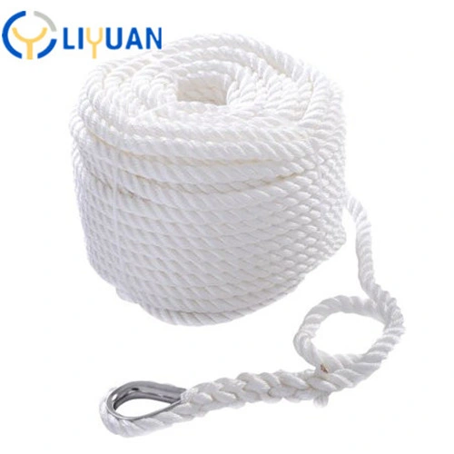 Manufacture Cheap Price Double Braid Polyester Nylon Rope Mooring Rope