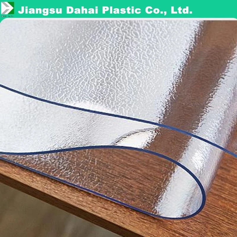 Crystal PVC Film Produced by Real Factory 0.90mm for Package