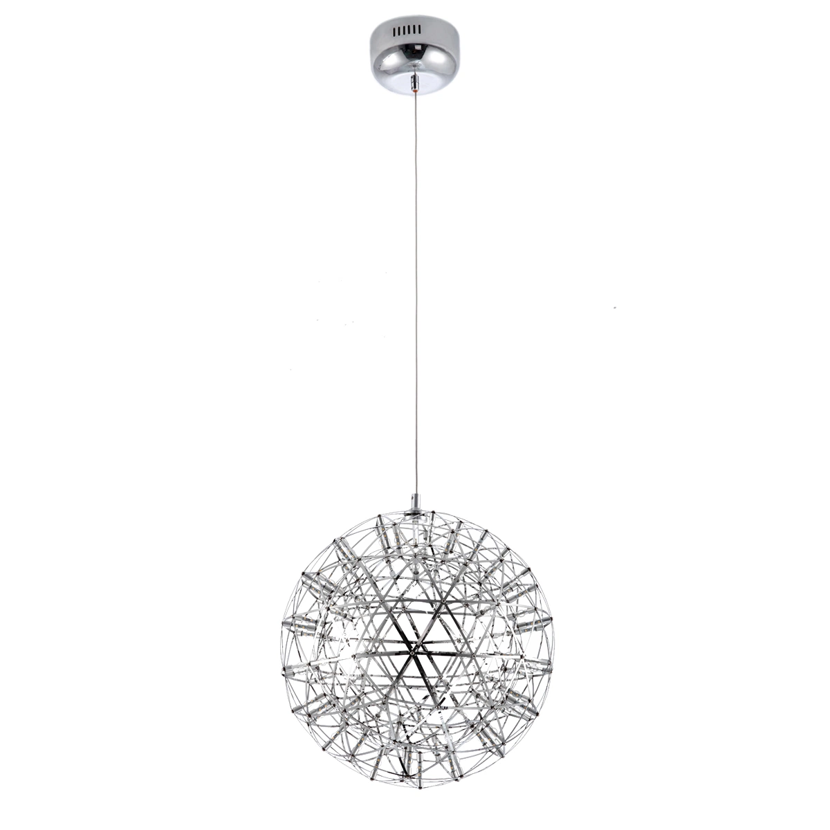 Raimond Stainless Steel Sphere Suspension Pendant Lamp