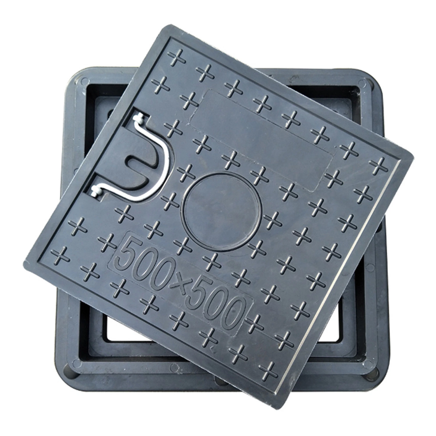 Roadway Safety Square Composite Resin Manhole Covers