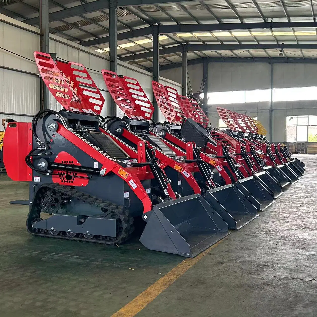 CE Approved China Small Skidsteer Crawler Front End Loaders Mini Track Skid Steer Loader for Sale