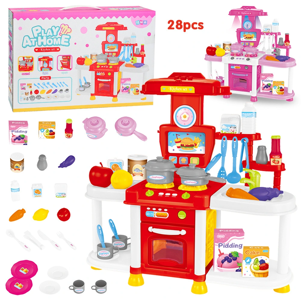 Kid's pretend Playhouse Toys Cocina establecer rol Juguetes