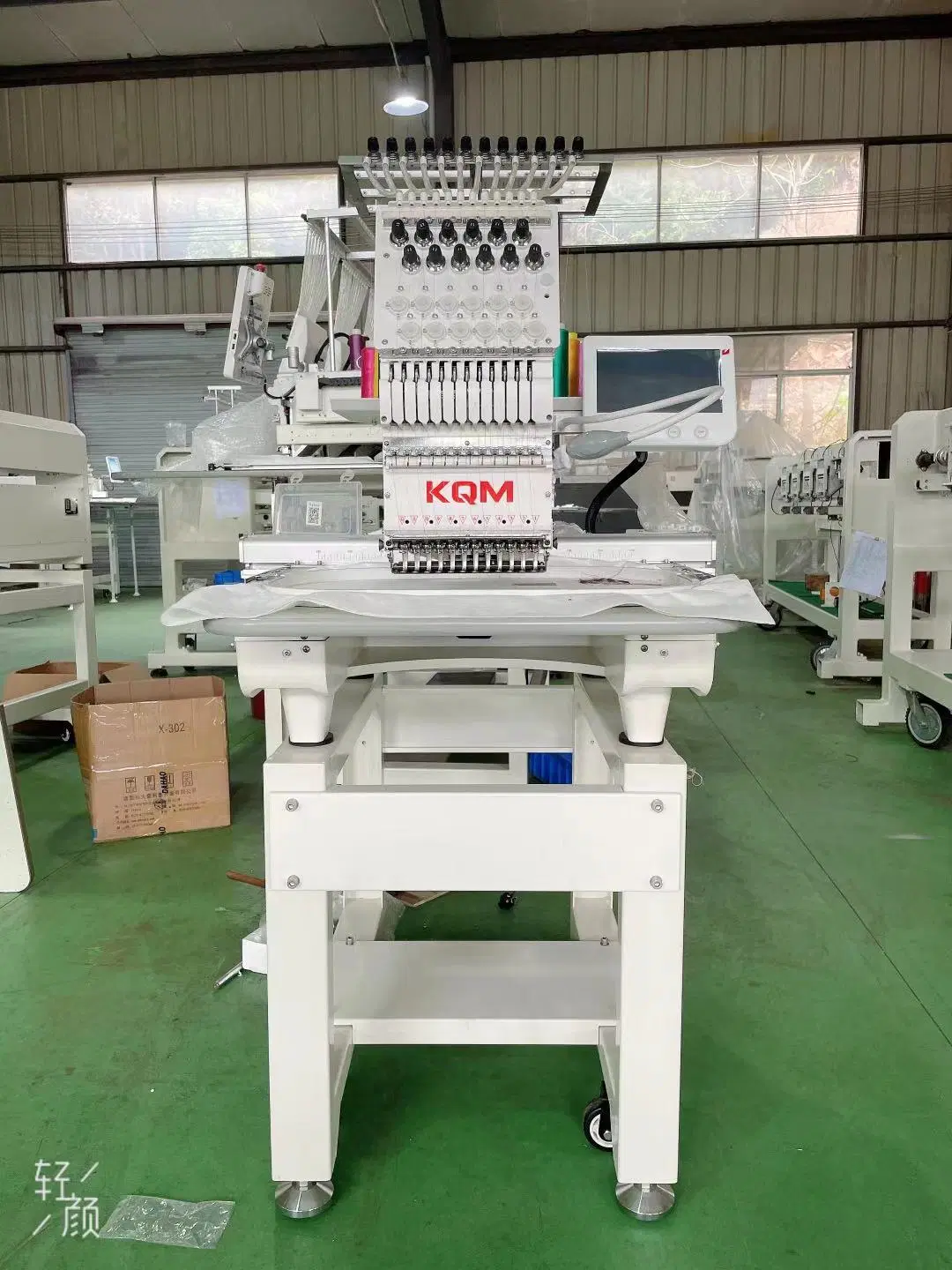 Mini Single Head 15 Needles Shirt Garments Flat Embroidery Machine Better Than Barudan Second Hand Tajima for Sale for Embroidery Machine with Sewing Machine