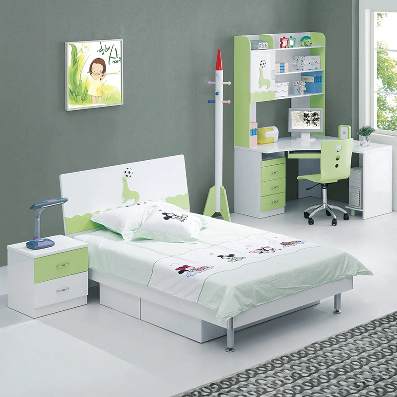 Großhandel/Lieferant Single Kids Bed Kinderzimmer Haus Holzbett modern Möbel Im Schlafzimmer