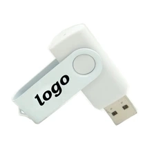 Custom lecteur Flash USB télescopique en plastique, cadeau promotionnel USB