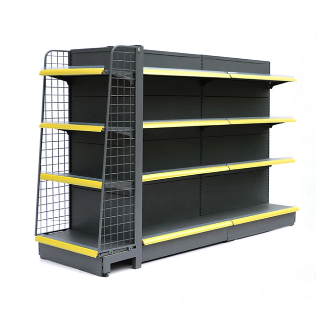 Supermarkt Regal Großhandel Hardware Tool Rack, 37" * 79" Pegboard mit locker Store Regal und Display-Racks