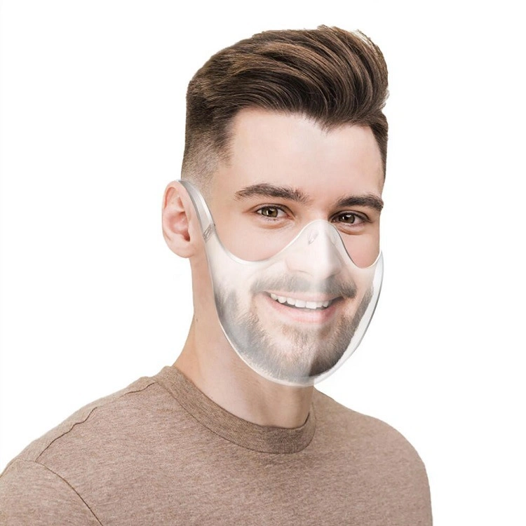 Nuevo diseño de Plástico Reutilizable Anti-Fog protector facial máscara protectora