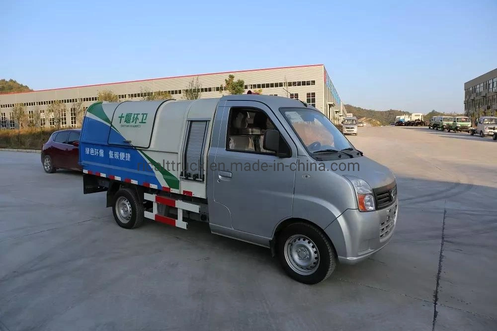 Dongfeng 4X2 Special Vehicle Garbage Compactor Truck Factory Sale Mini Garbage Truck