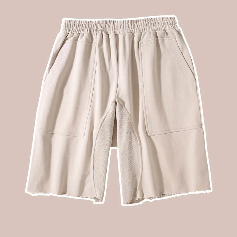 Men's Fall 380g Heavy Weight Cotton Shorts Series Version Change Color Custom Shorts