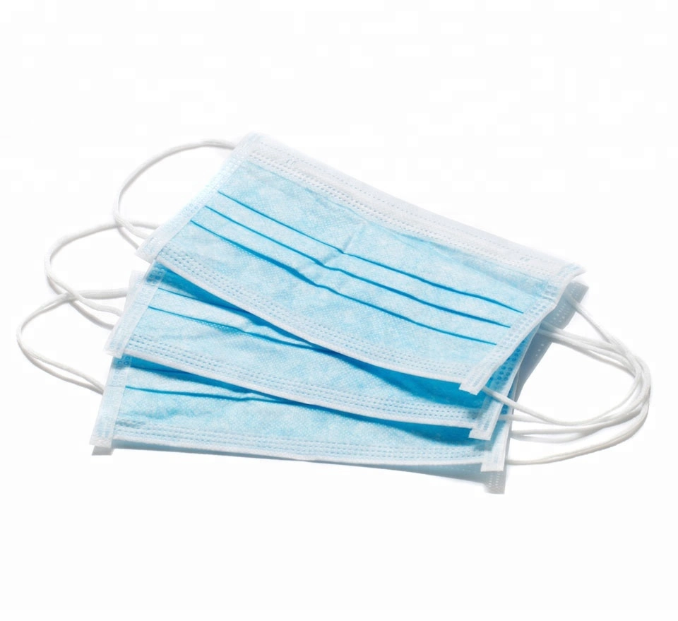 Medical Consumable Non Woven 3 Ply Surgical Disposable Face Mask