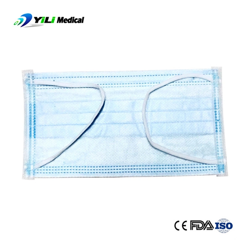 Medical Surgical Hospital Protective 3ply En14683 Disposable Face Mask