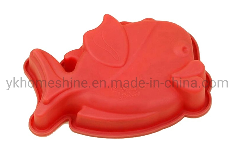 Silicone Fish Shape Ice Cube Tray Mould Chocolate Mould Cake Mold