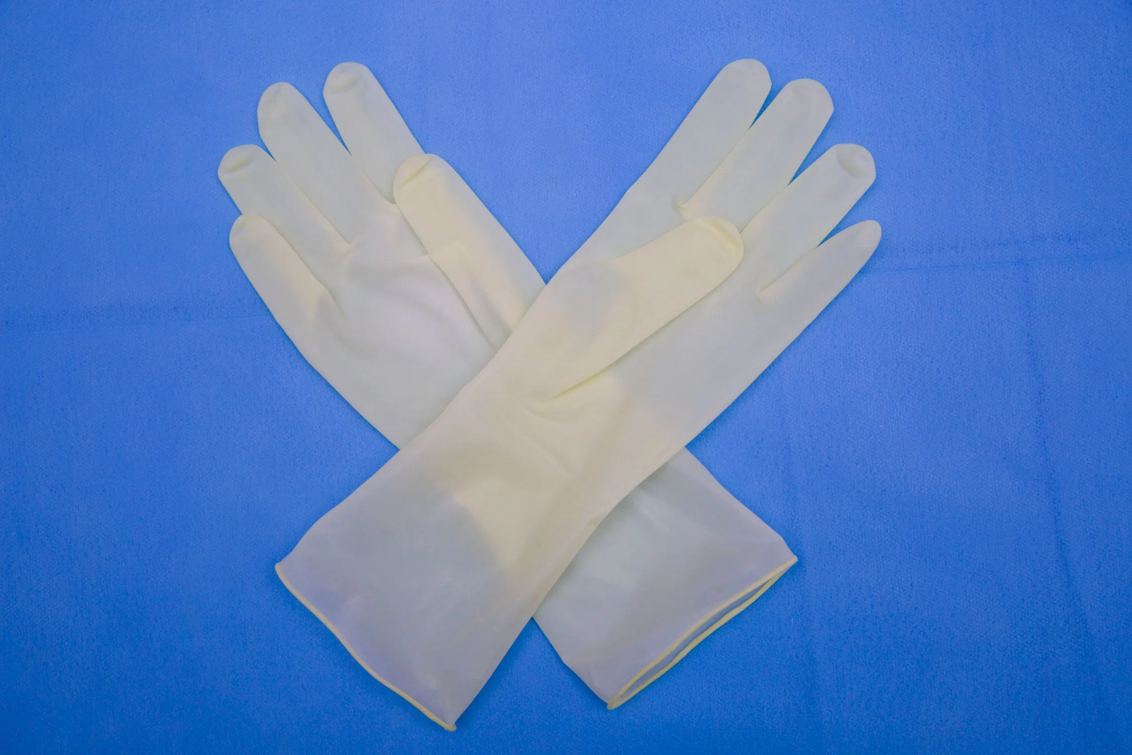 Disposable Sterile Latex Surgical Glove Powdered