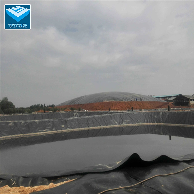 Black Smooth HDPE Geomembrane with 5 Years Guarantee Period