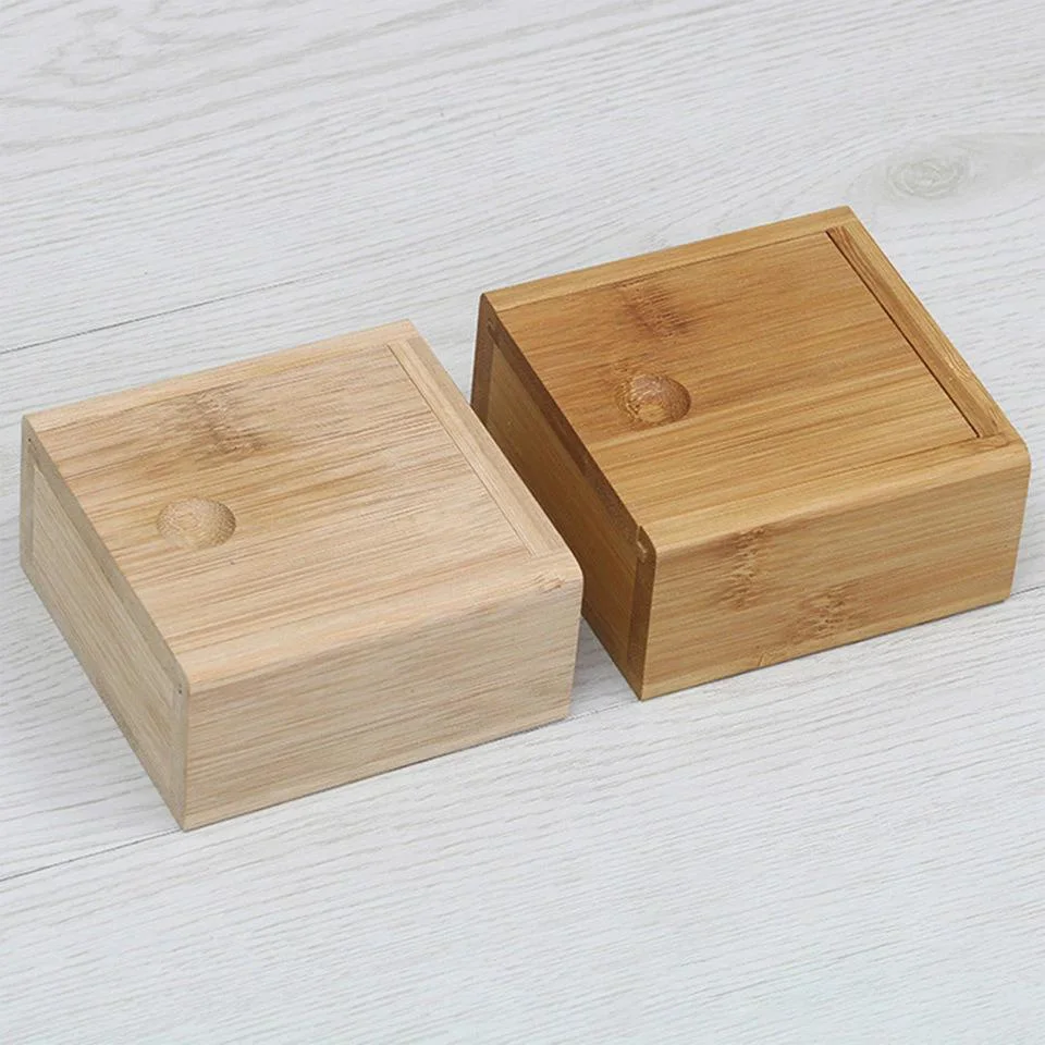 Bulk Bamboo Box Wholesale/Supplier Customization Solid Wooden Gift Packaging Box