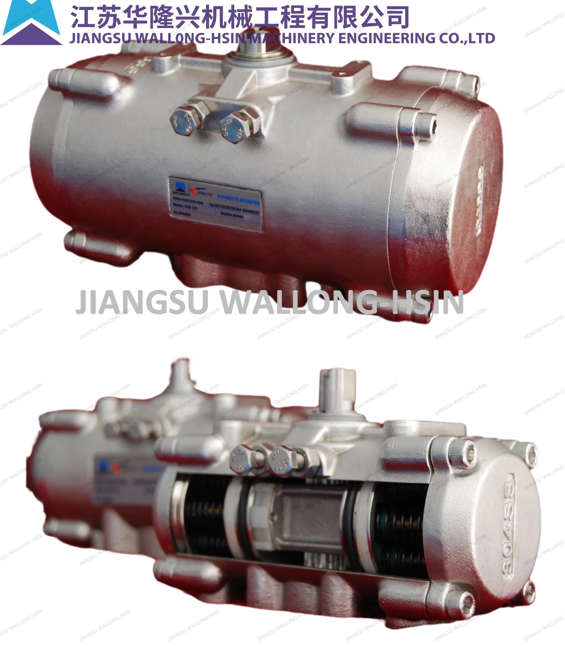 CE/ SGS/ ISO9001 Stainless Steel Pneumatic Actuator