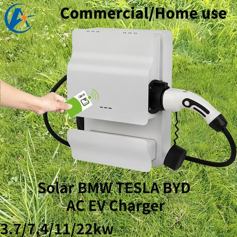 Solar Electric Car Charging Station for BMW Tesla Byd AC EV Charger