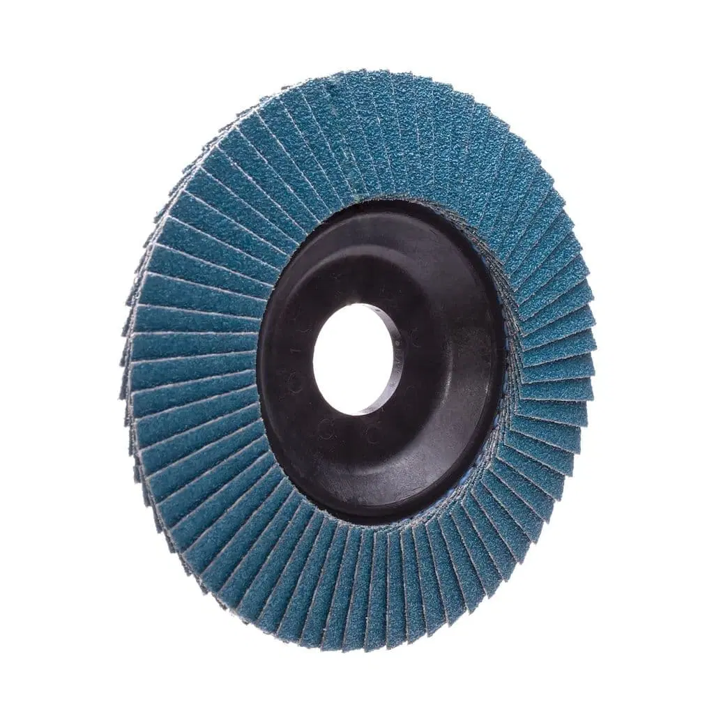 125mm Supply Plastic Fiberglass Backing Manufacturers Abrasives Flap Disc for Metal Grinding