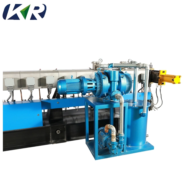 Twin Screw Extruder Nylon Recycle Pellet Plastic Extruding Machine for Sale