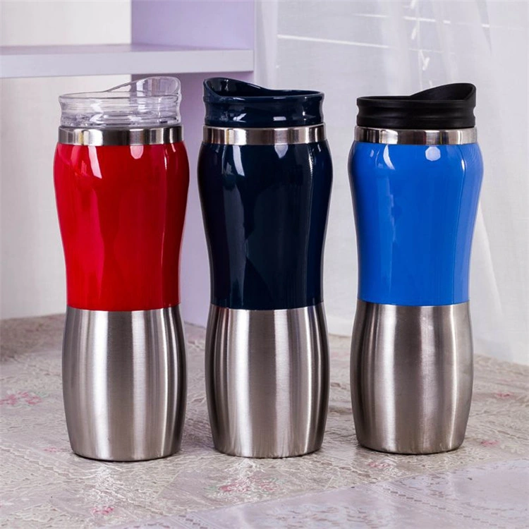 De conception OEM pour sublimation chauffé en acier inoxydable de tasse de voyage (SH-SC63)